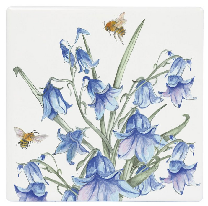 Bee-Tanical Coaster - Bluebells