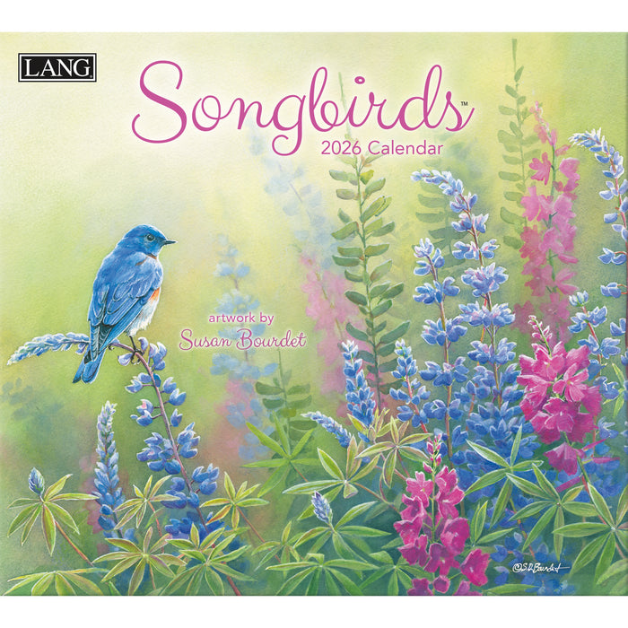 Calendar LANG 2026 - Songbirds