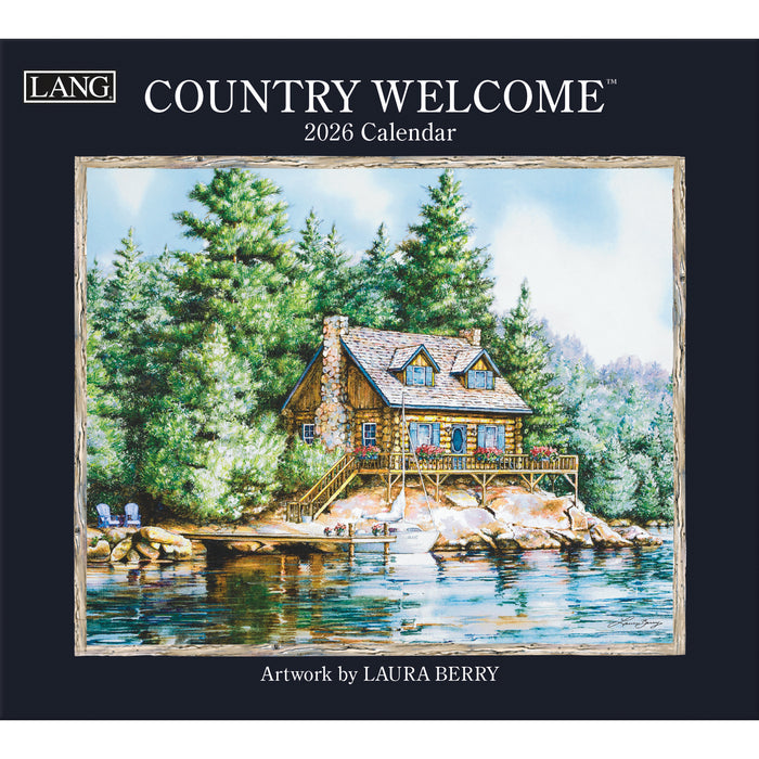 Calendar LANG 2026 - Country Welcome
