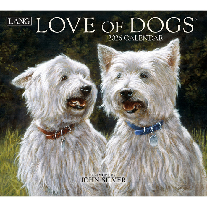 Calendar LANG 2026 - Love Of Dogs