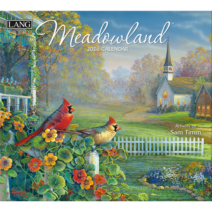Calendar LANG 2026 - Meadowland
