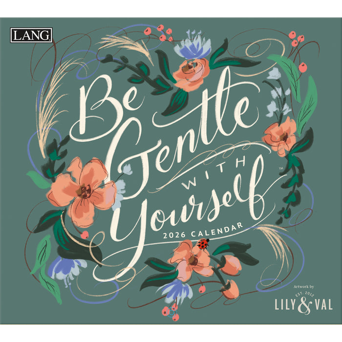 Calendar LANG 2026 - Be Gentle With Yourself