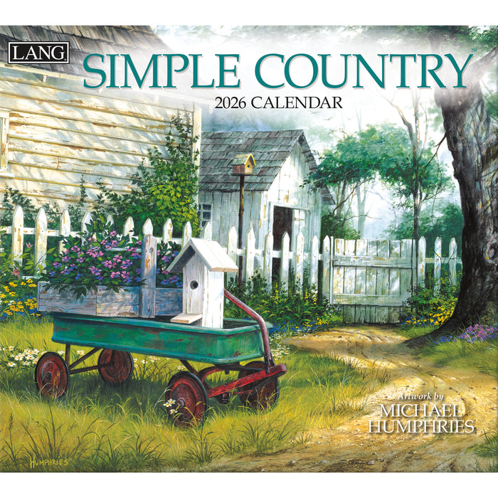 Calendar LANG 2026 - Simple Country