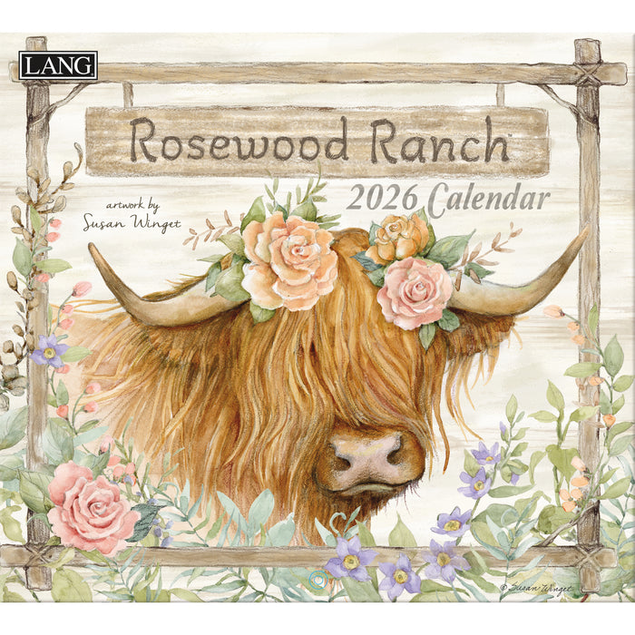 Calendar LANG 2026 - Rosewood Ranch