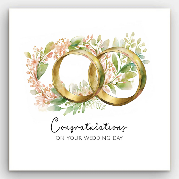 Wedding Rings Card
