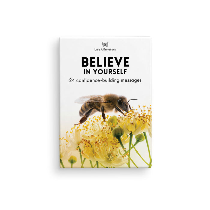 Believe in Yourself - 24 Affirmations Cards with Stand