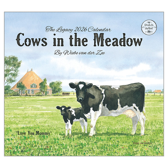 Calendar Legacy 2026 - Cows In the Meadow