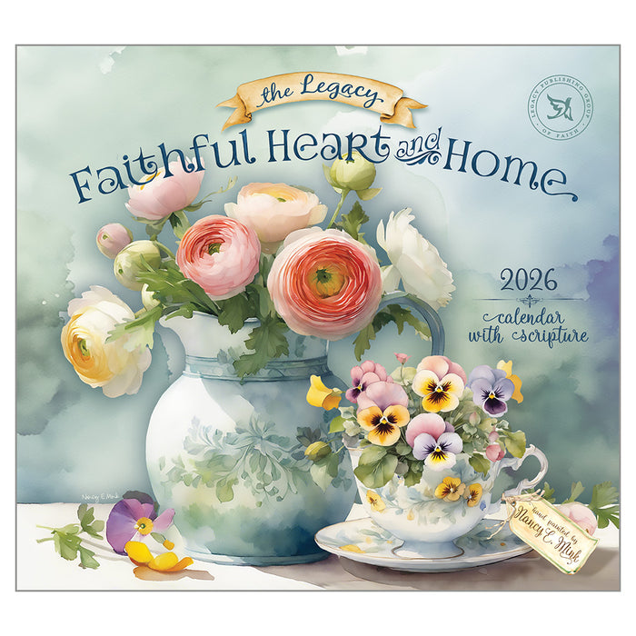 Calendar Legacy 2026 - Faithful Heart and Home