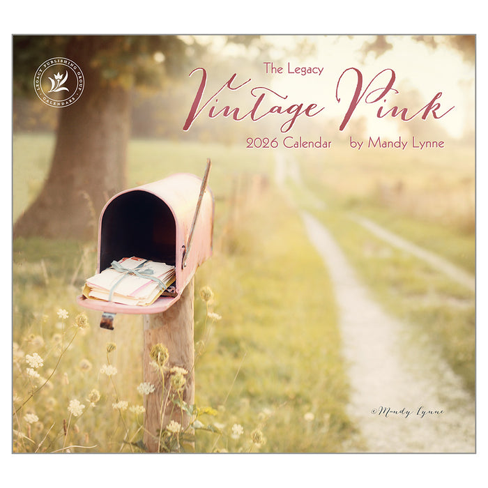 Calendar Legacy 2026 - Vintage Pink