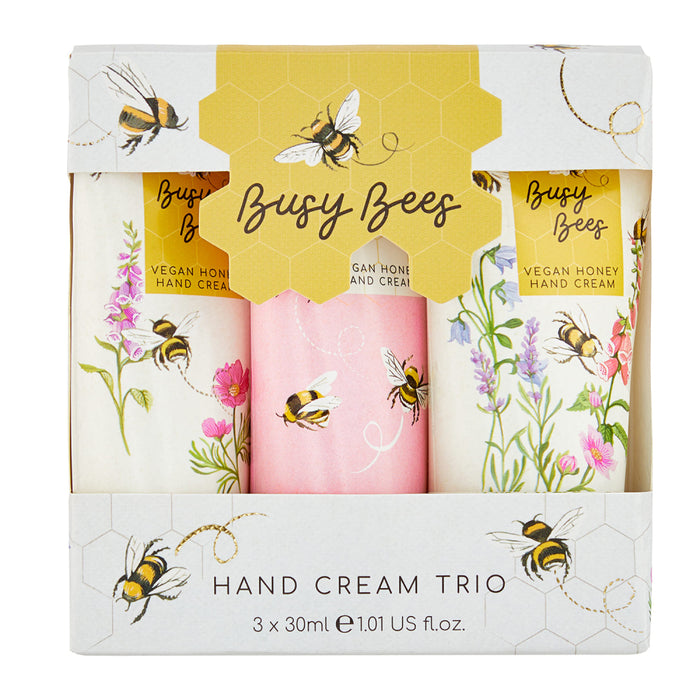 Heathcote & Ivory Hand Cream Trio - Busy Bees