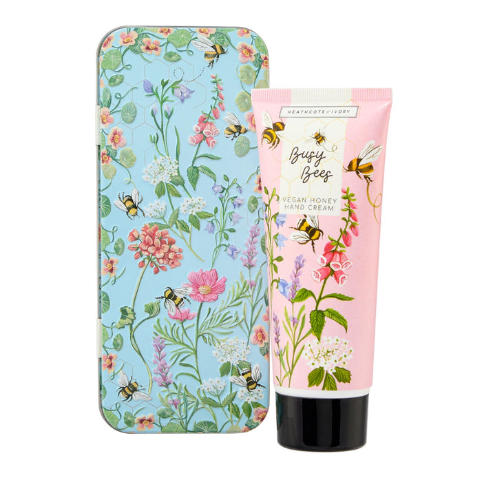 Heathcote & Ivory Hand Cream in Tin - Busy Bees