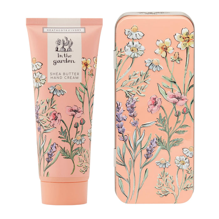 Heathcote & Ivory Hand Cream in Tin - In the Garden