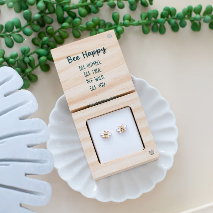 Heart & Soul Earrings - Bee Happy
