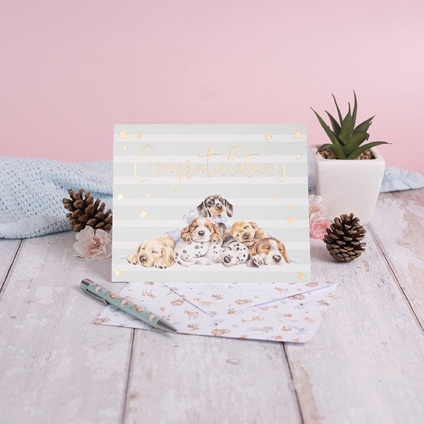 Wrendale Designs Card - Little Paws