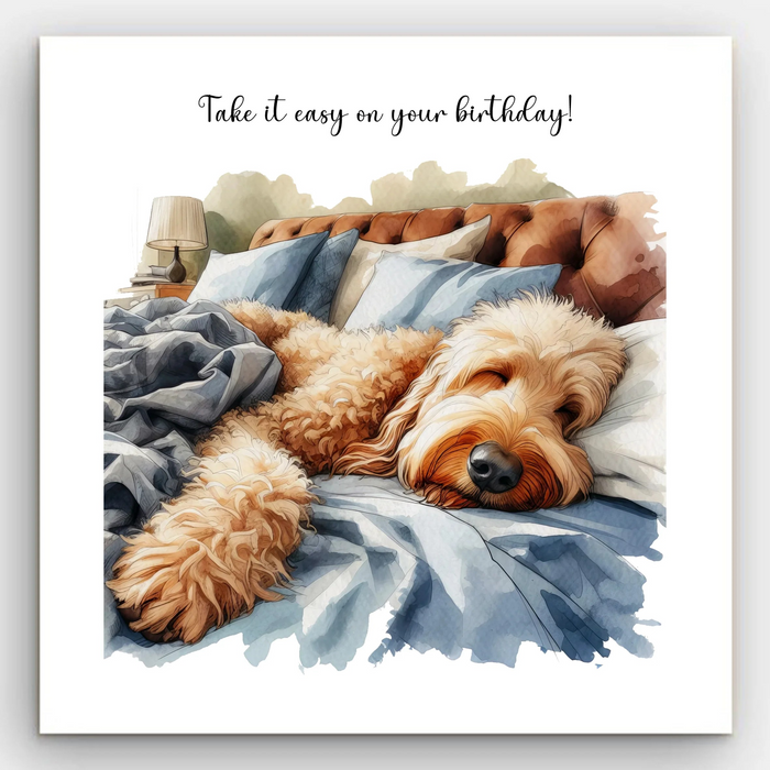Happy Birthday - Take It Easy Card