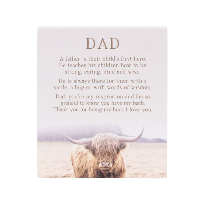 Rustic Meadow Dad Verse