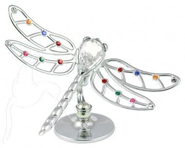 Crystocraft Dragonfly - Silver