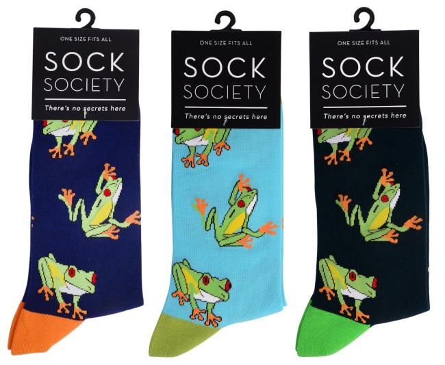 Sock Society - Aussie Frogs