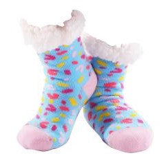 Nuzzles - Jelly Bean (Blue w/Light Pink) - Girls (Approx Age 3-7)