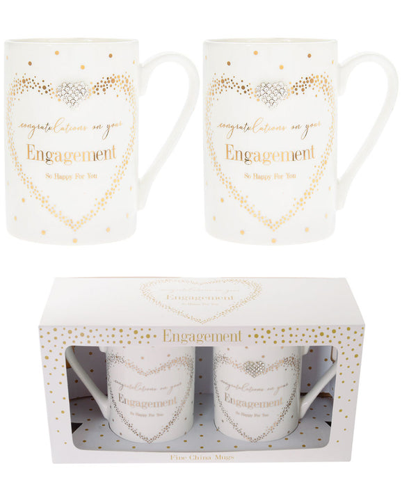 Mad Dots Engagement Mug Set