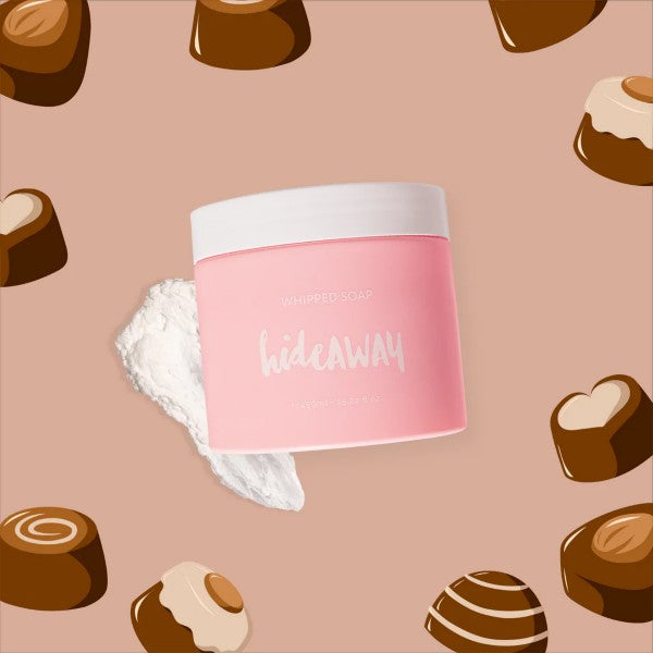 hideAWAY Whipped Soap - Belgian Chocolate