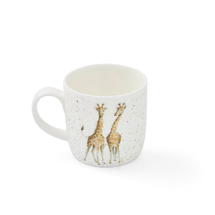 Wrendale Designs - 'First Kiss' Giraffe Mug