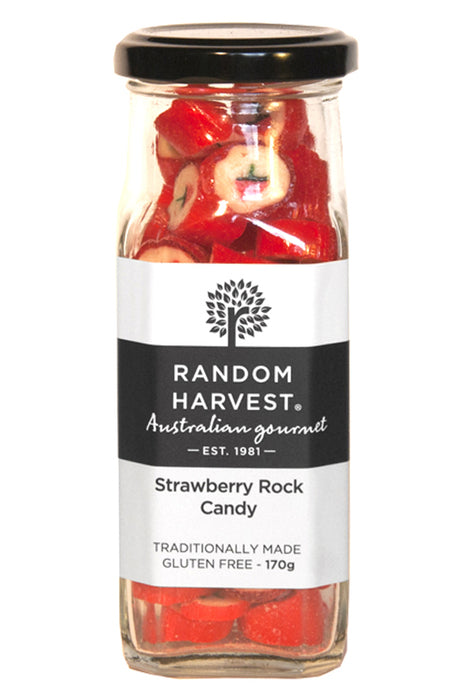 Random Harvest Strawberry Rock Candy - 170g