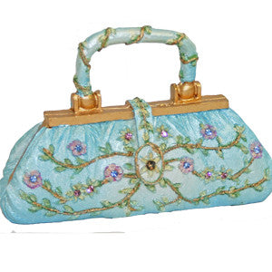 Victorian Purse Light Blue