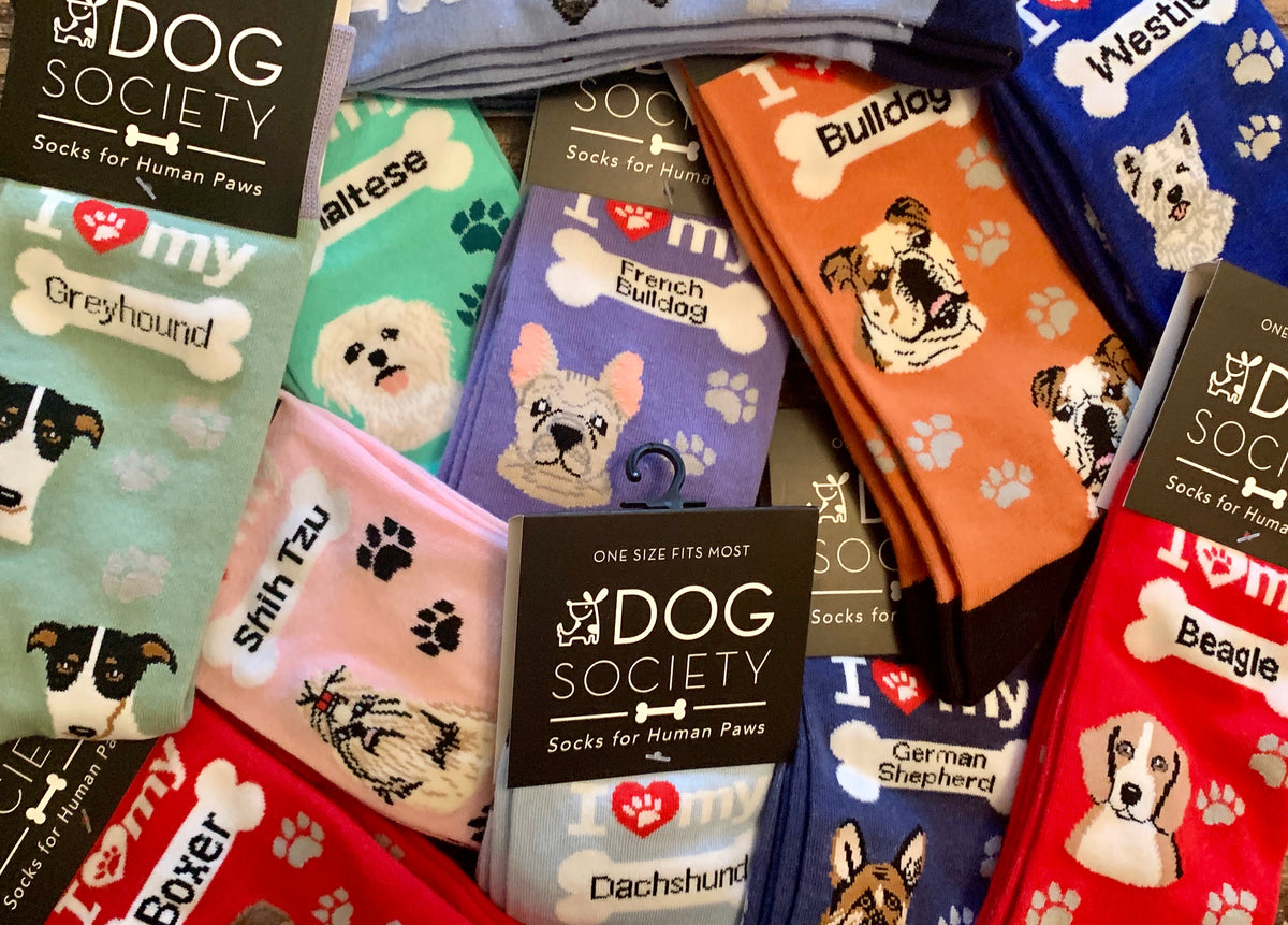 Dog Society Socks — The Iris Patch