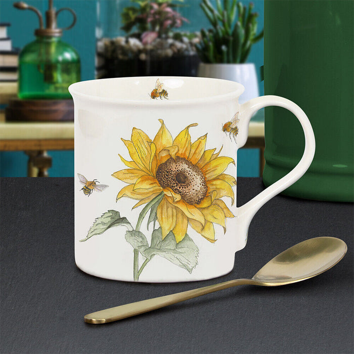 Bee-Tanical Mug - Sunflower