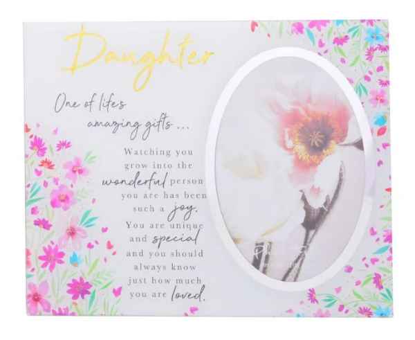 Embrace Daughter Mirror Frame