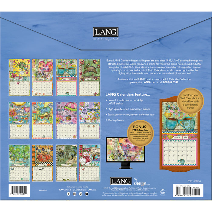 Calendar LANG 2026 - Color My World