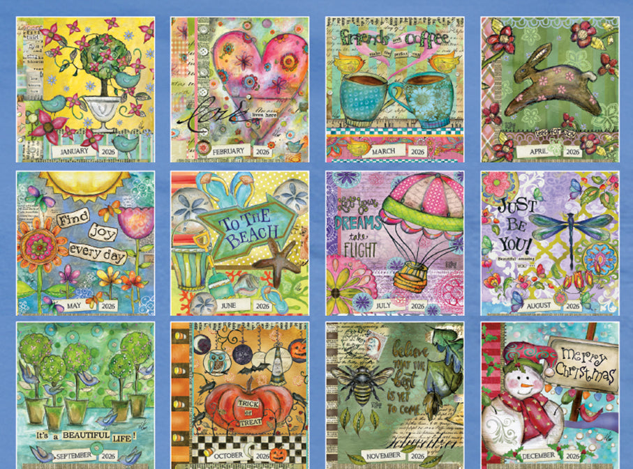 Calendar LANG 2026 - Color My World