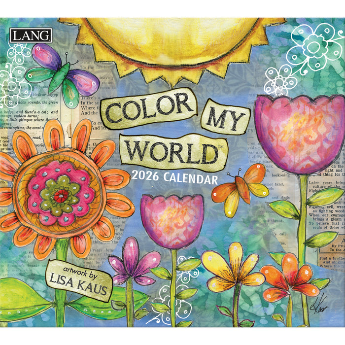 Calendar LANG 2026 - Color My World