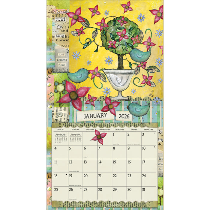 Calendar LANG 2026 - Color My World