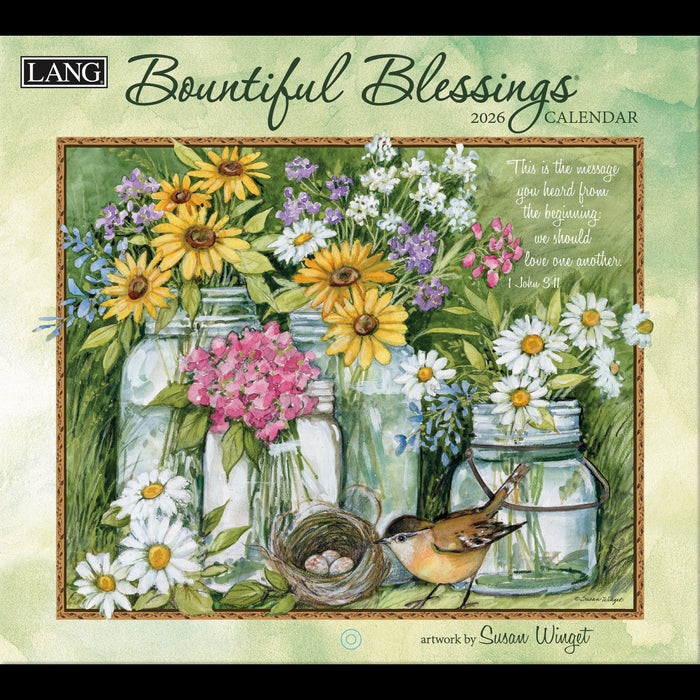 Calendar LANG 2026 - Bountiful Blessings