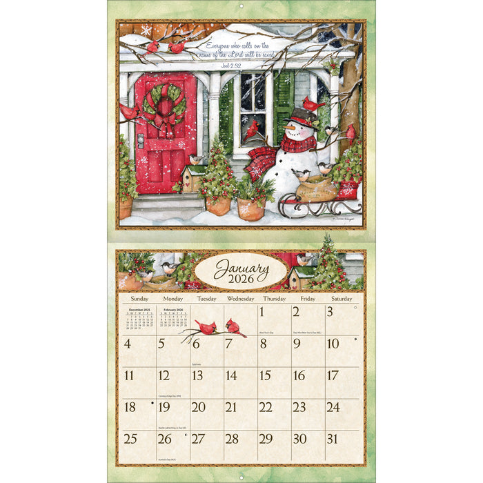 Calendar LANG 2026 - Bountiful Blessings