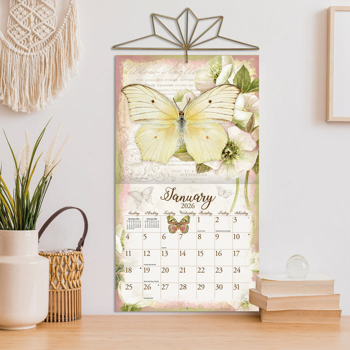 Calendar LANG 2026 - Butterflies