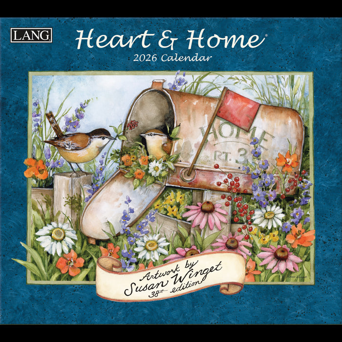 Calendar LANG 2026 - Heart & Home