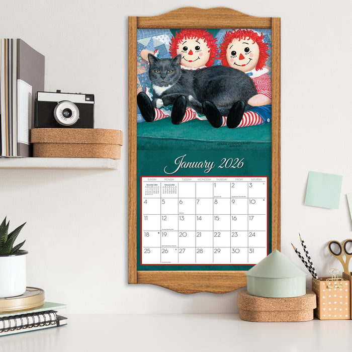 Calendar LANG 2026 - Love Of Cats