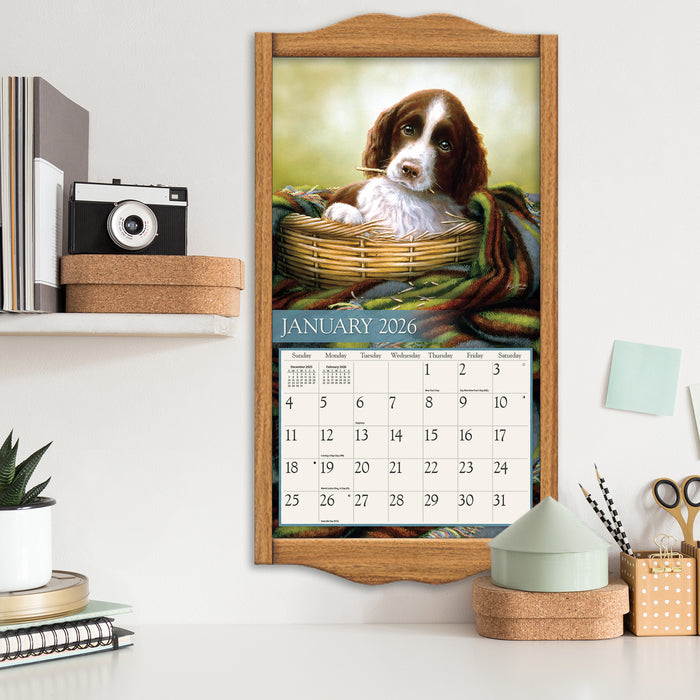 Calendar LANG 2026 - Love Of Dogs