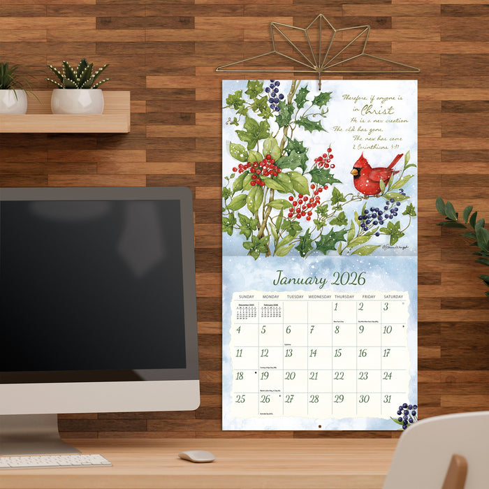 Calendar LANG 2026 - Nature's Grace