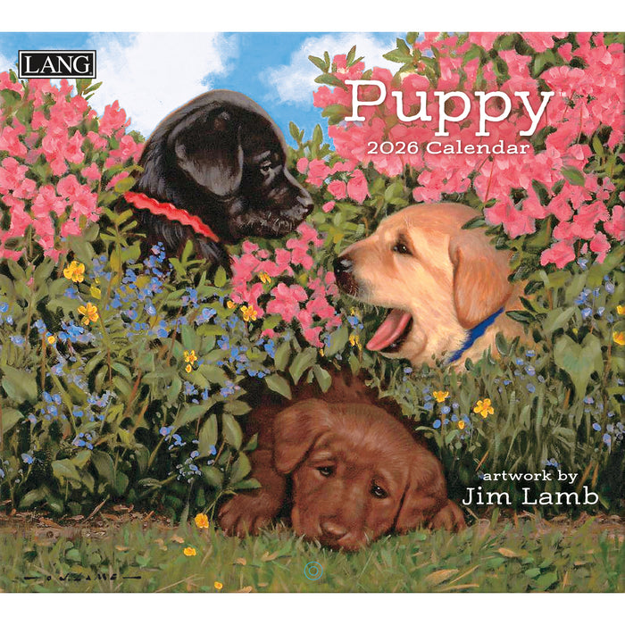 Calendar LANG 2026 - Puppy