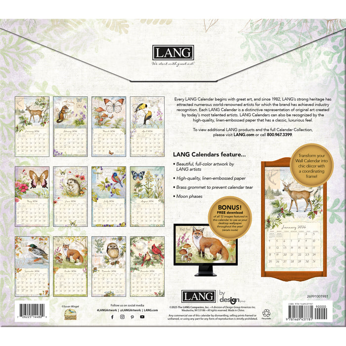 Calendar LANG 2026 - Field Guide