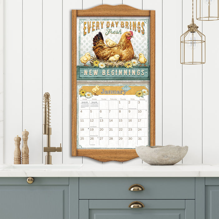 Calendar LANG 2026 - Farmhouse