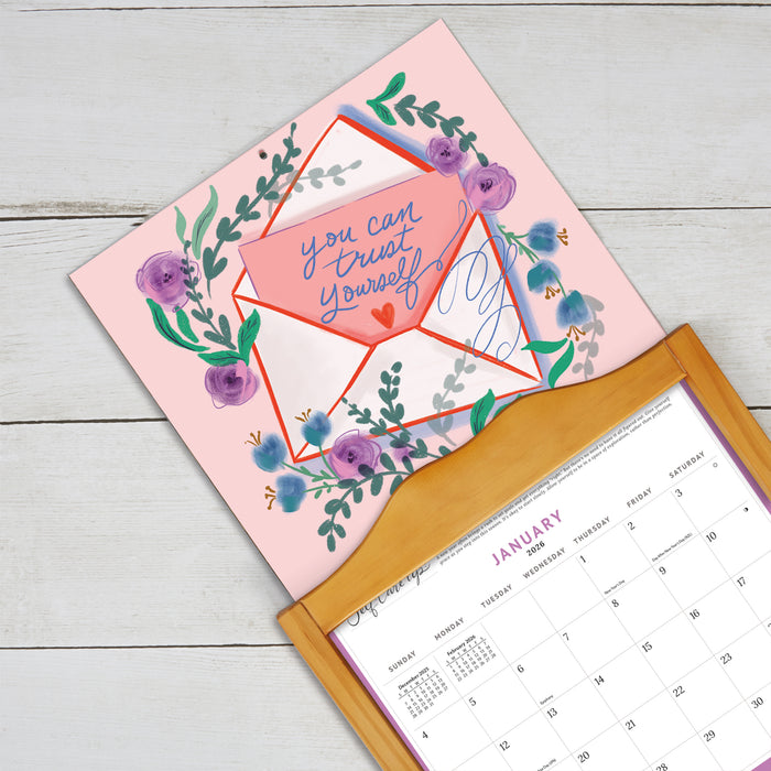 Calendar LANG 2026 - Be Gentle With Yourself