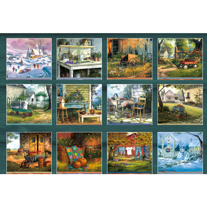 Calendar LANG 2026 - Simple Country