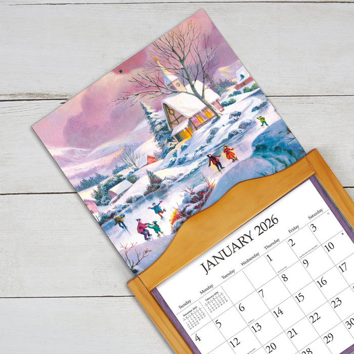 Calendar LANG 2026 - Simple Country