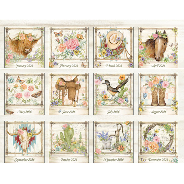 Calendar LANG 2026 - Rosewood Ranch