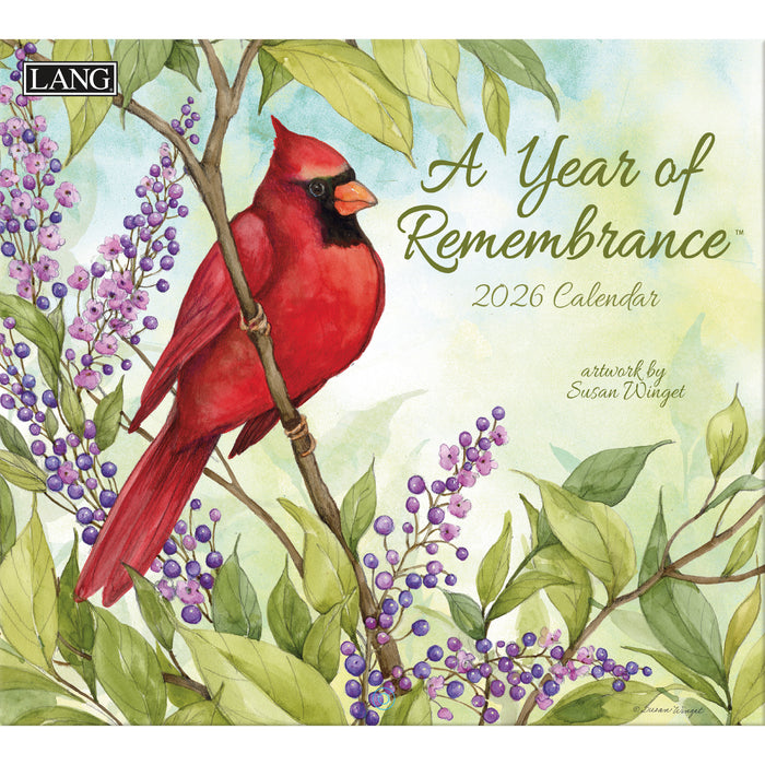 Calendar LANG 2026 - A Year of Remembrance